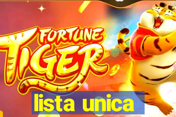 lista unica
